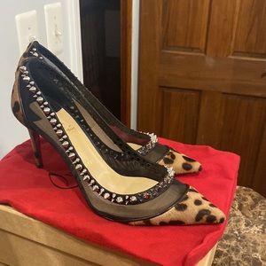 Authentic Christian louboutin size 10.5 with spikes. Totally a gem.